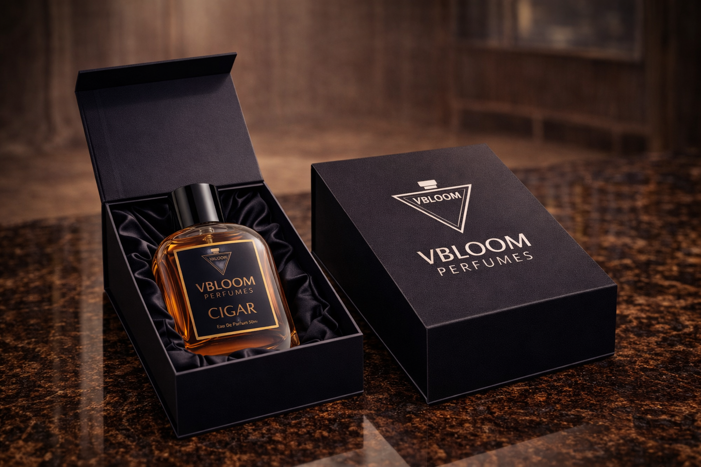 Cigar Eau De Parfum – Smoky Woody Luxury Perfume for Men